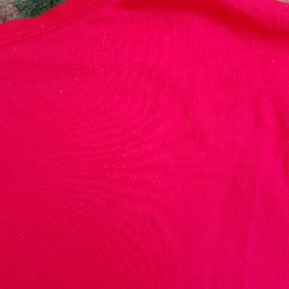 Red Long Sleeve Top Petite Medium - Picture 8 of 11
